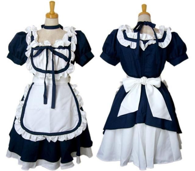 ロリータメイド服ワンピース コスプレ 衣装 通販 オーダーメイド