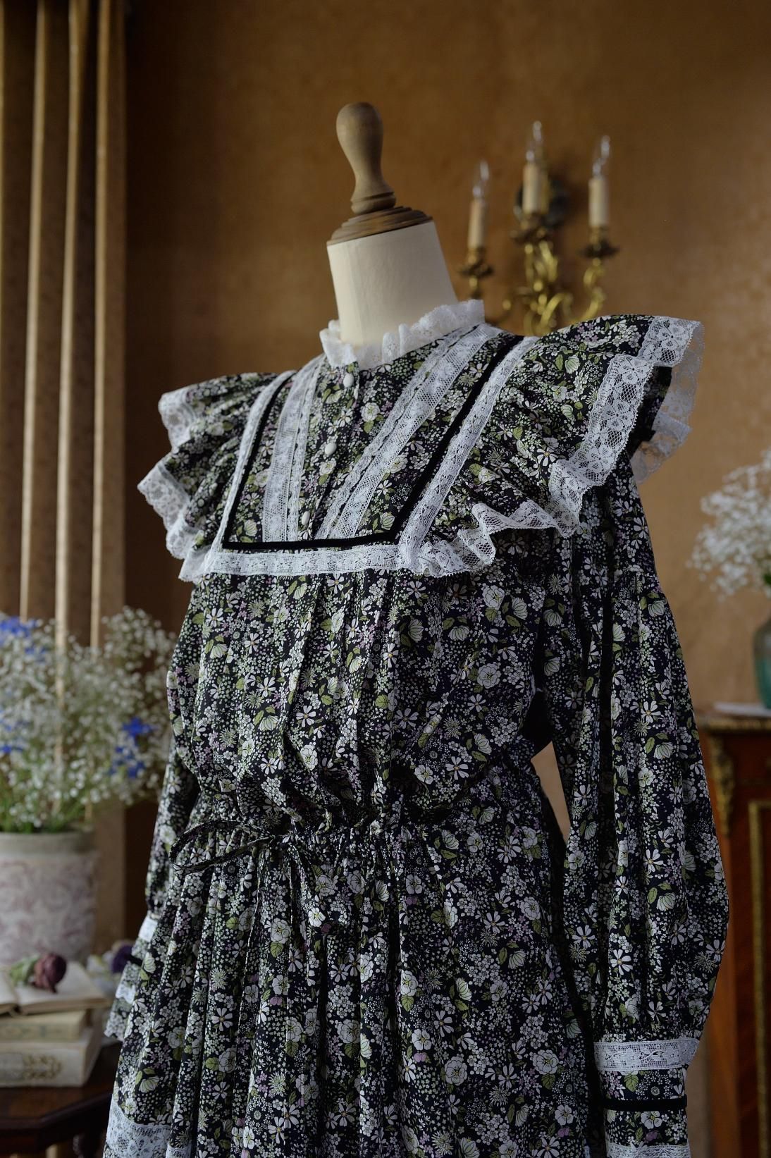 SERAPHIM フルールロマンティックドレス（ブラック） SERAPHIM フルールロマンティックドレス