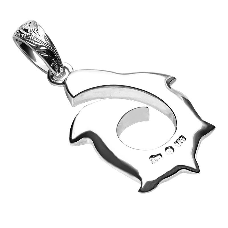 あ様 美品　LONO(ロノ）ハワイアンジュエリー　サークルペンダント　ハワイ サークルイニシャル