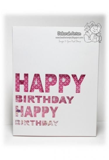 単品ダイ】 Your Next Stamp Die ﾕｱﾈｸｽﾄｽﾀﾝﾌﾟダイ Bold Happy