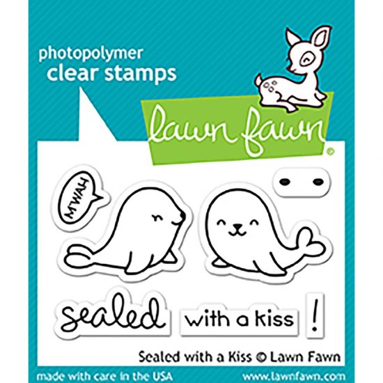 【セット】Lawn Fawn スタンプ＆ダイセットSealed With A Kiss スタンプLF1290 & ダイLF1291 -  スクラップブッキングの素材や輸入スタンプのお店【PURE VERY!】