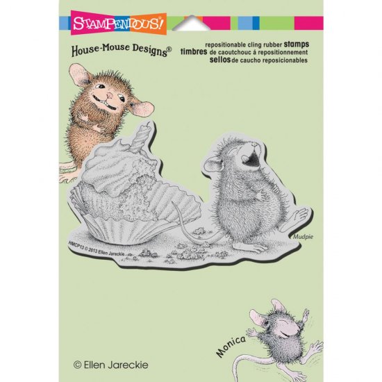 Stampendous House Mouse Cling Stamp 5.5