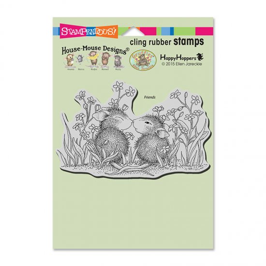 （スタンペンダス）Stampendous House Mouse Cling Stamp 6.5