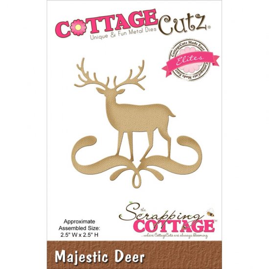 CottageCutz Elites Die Majestic Deer 2.5