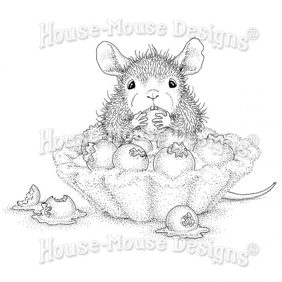 Stampendous House Mouse クリングスタンプ Blueberry Tart HMCP108