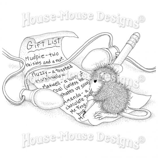 Stampendous House Mouse クリングスタンプ Light Note HMCP113 -  スクラップブッキングの素材や輸入スタンプのお店【PURE VERY!】