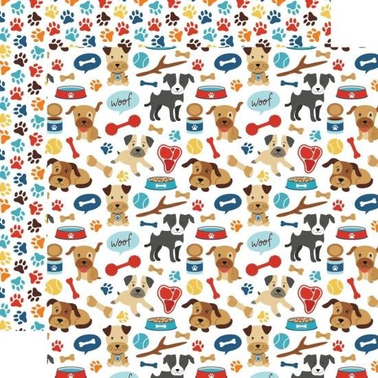 Echo Park I Love My Dog 両面柄 犬 12 X12 ペーパー単品 Woof Woof Lmd スクラップブッキングの素材や輸入スタンプのお店 Pure Very Echo Park I Love My Dog 両面柄 犬 12 X12 ペーパー単品 Woof Woof Lmd スクラップブッキングの素材や輸入スタンプのお店 Pure Very