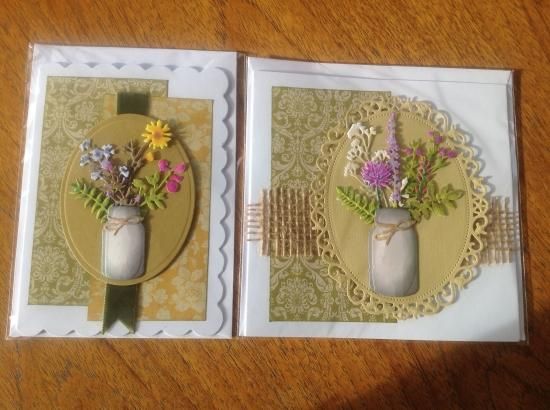 セット】Tim Holtz Flower Jar クリングスタンプ CMS297 ＆ダイ