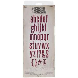 TIM HOLTZ】 Sizzix Bigz XL Alphabet Die - Block Talk Lowercase 659442 在庫限り -  スクラップブッキングの素材や輸入スタンプのお店【PURE VERY!】