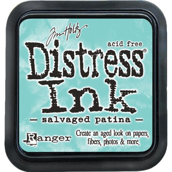 セット】Tim Holtz Distress Ink Pad＆リインカー Salvaged Patina