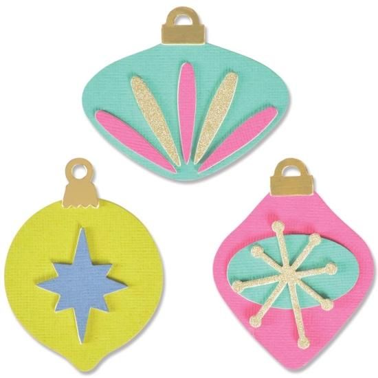 Sizzix 【 Jennifer Ogborn】 Bigz Large Die Quirky Baubles