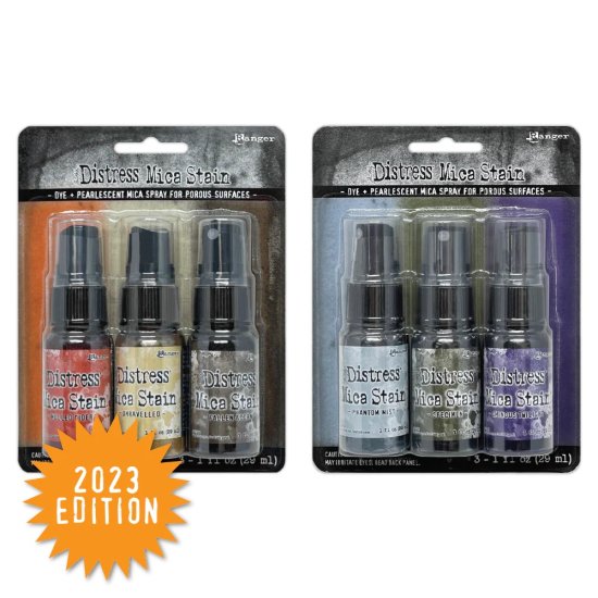 【限定2023ハロウィンマイカ２セット】Tim Holtz Distress Halloween Mica Stain Set Halloween  Set # 5 & #6 在庫限り - スクラップブッキングの素材や輸入スタンプのお店【PURE VERY!】