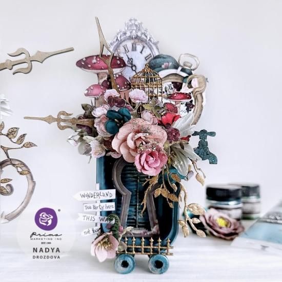 prima スクラップブッキング フラワーセット プリマ prima ペーパーフラワーセット スクラップブッキング