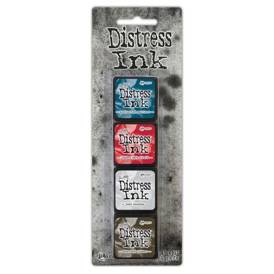 Tim Holtz Mini Distress Pad Kit ミニディストレスインクパッド Kit 18 TDPK82002 -  スクラップブッキングの素材や輸入スタンプのお店【PURE VERY!】