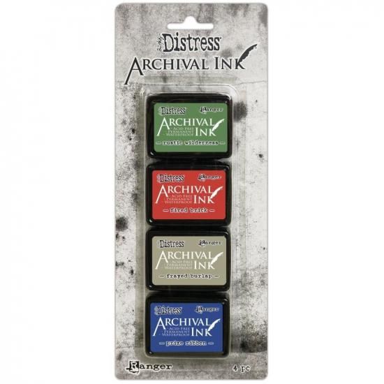 Tim Holtz】 【Ranger 】ミニ アーカイバルインクセット Tim