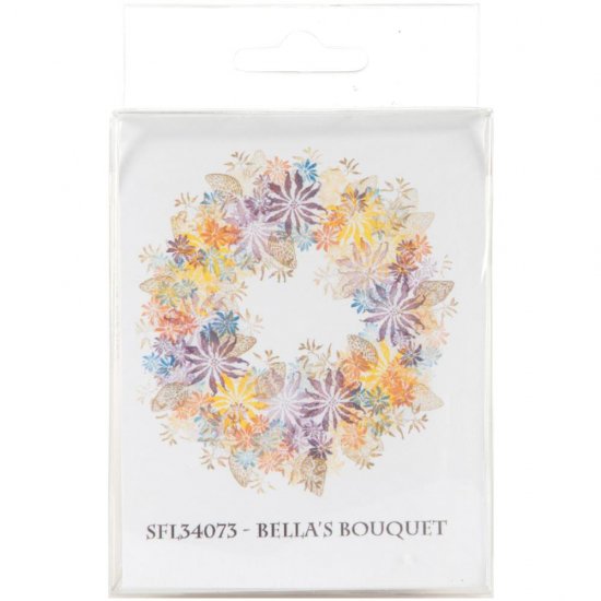 Rubber Stamp Tapestry) Bella's Bouquet 4本セット - スクラップ