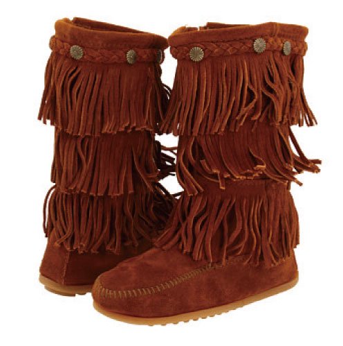 Minnetonka 3 Layer Fringe Boot ミネトンカ スリーレイヤーフリンジブーツ Minnetonka 2652 ミネトンカ 2652 ミネトンカ キッズ ブーツ