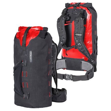ギアパック(Travel bag Gear-Pack） 25Ｌ ブラック/レッド トラベル 