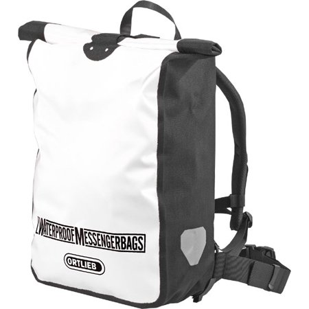 メッセンジャーバッグ(Messenger bag）ホワイト/ブラック-オルトリーブ 
