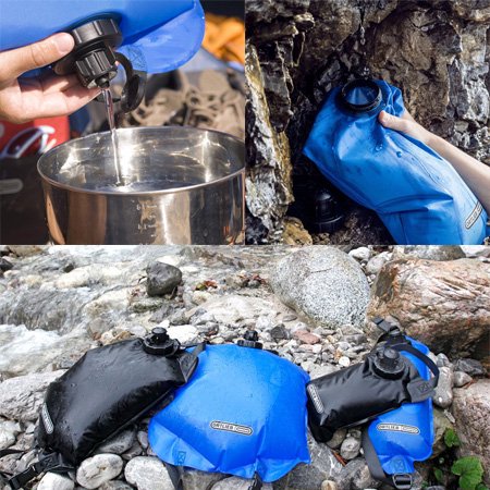 ウォーターバッグ(Water Bag）4L　ブルー - オルトリーブ　ORTLIEB　通販専門店 || 　 バイクバニア・バックパックバッグ・メッセンジャーバッグ