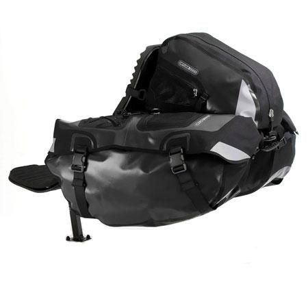オルトリーブ バッグ サドルバッグ (Saddle-bag）L スレート/ブラック