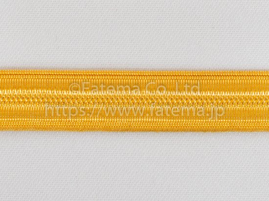 金色装飾テープ　幅1cm（軍服用ゴールド地金ワイヤー編組テープ　1m） 22-09015-1