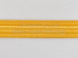 金色装飾テープ　幅1cm（軍服用ゴールド地金ワイヤー編組テープ　1m）
