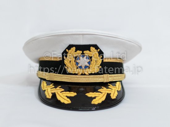 軍服用帽子（白） 22-09016-1