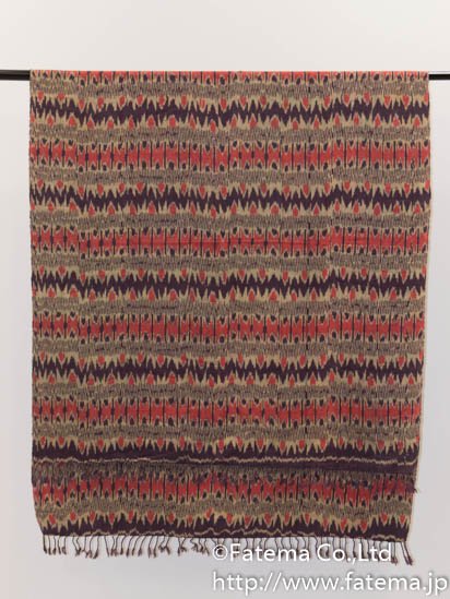 手織りイカットタペストリー 1-5046-2