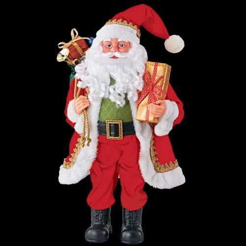 緑花堂 クリスマス装飾 60cmサンタウィズギフトバッグ 緑花堂 クリスマス装飾 60cmサンタウィズギフトバッグ