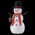 55cmスノーマンウィズハット　クリスマス　装飾　雪だるま