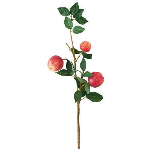 緑花堂 造花 観葉植物 リンゴの木の枝 リンゴスプレイ 3 緑花堂 造花 観葉植物 リンゴの木の枝 リンゴスプレイ 3