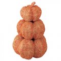 55cm オレンジパンプキンレイヤード　カボチャ　かぼちゃ　ハロウィン　ディスプレイ　装飾