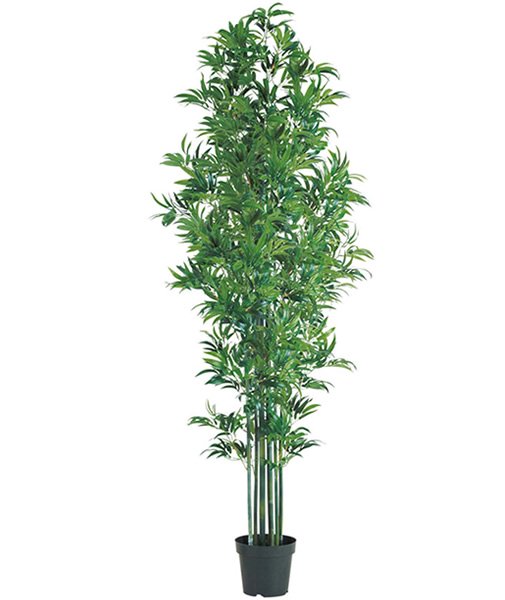 緑花堂 造花 観葉植物 240cm 竹ツリー ナチュラルトランク Letr7631