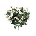 30cm ミニダイヤモンドローズブッシュ [ONSFLBU7363]　造花 アーティフィシャルフラワー バラ 薔薇 花束