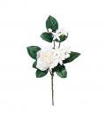 35cm シアーローズステファノティスピック　造花　人工観葉植物　フェイクグリーン　バラ　薔薇