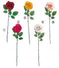 55cm フェリアローズ [FLSP7338]　造花 アーティフィシャルフラワー バラ ローズ 薔薇