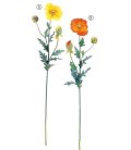 130cm ビッグポピー [ONSFLSP1752]｜造花 アーティシャルフラワー 人工観葉植物 フェイクグリーン