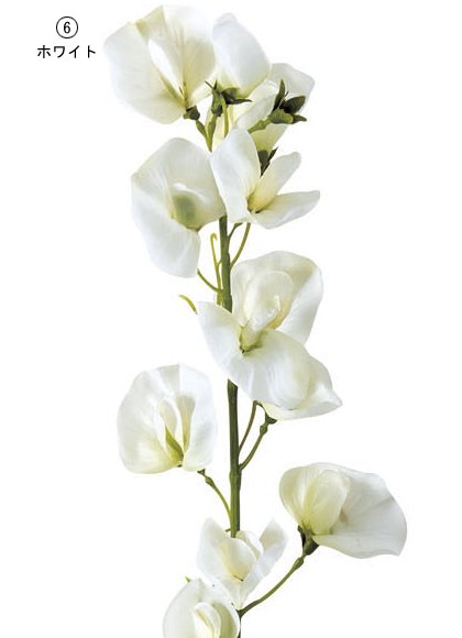 【緑花堂】70cm スイートピー(16) [ONSFLSP1866]　造花 アーティシャルフラワー 人工観葉植物 フェイクグリーン