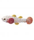 海　マリン装飾デコレーション　25cm シェルメイドフィッシュ（魚）　飾り　デコパーツ