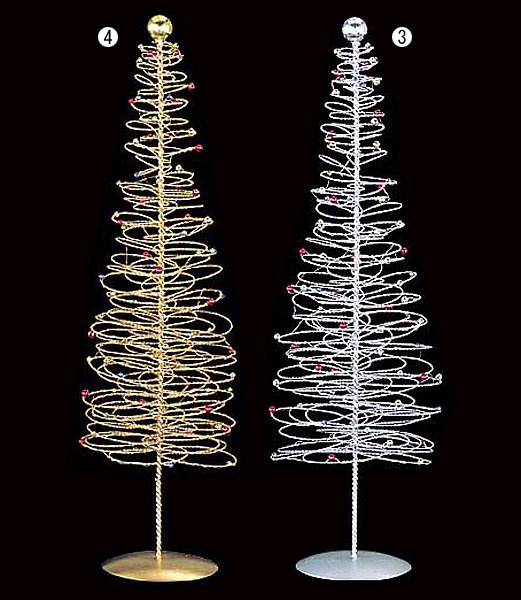 緑花堂 クリスマスツリー装飾 60cm ビーズワイヤーツリー Diwi 3456円