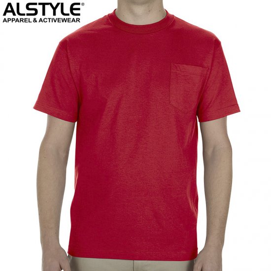 6oz ポケットTシャツ/ALSTYLE1305