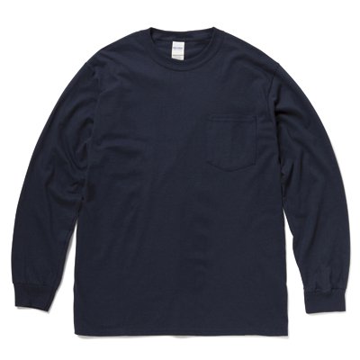 6ozウルトラコットン長袖ポケットT | COZEMDIA オリジナルTシャツ シルクスクリーンプリント・インクジェットプリント