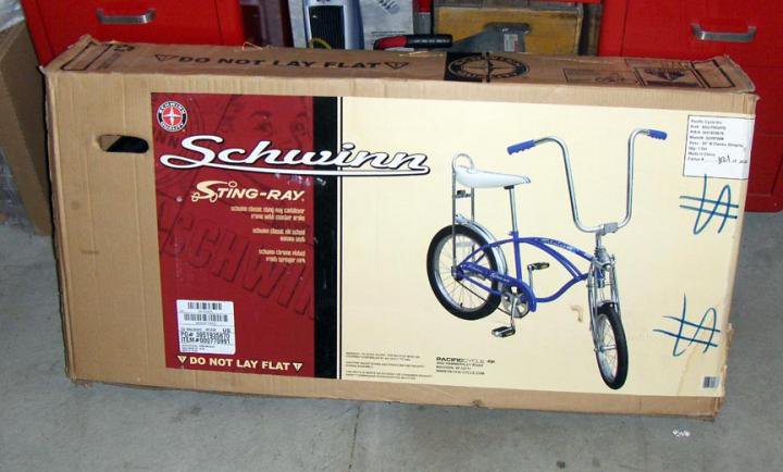 シュウィン schwinn Sting-Ray スティングレイ 復刻 箱入り