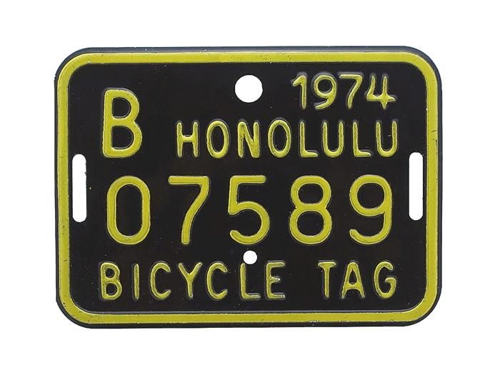 レトロ 自転車用ナンバープレート 10セット レトロ 自転車用ナンバープレート 10セット