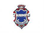 自転車ヘッドバッチ - TRIUMPH