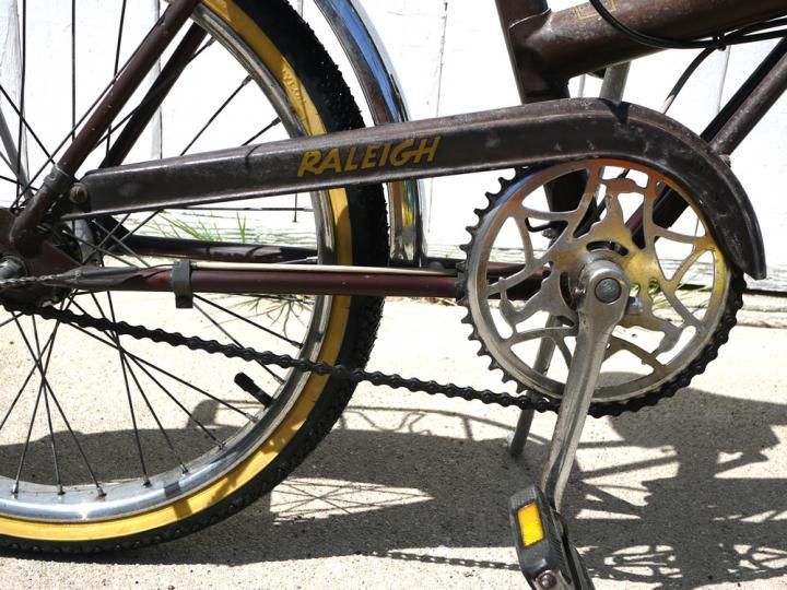 【ジャンク品】ラレー　自転車　アンティーク ジャンク品】ラレー 自転車 アンティーク