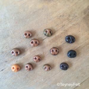 リアル犬用鼻パーツ Teyney Felt Art Hart リアル犬用鼻パーツ Teyney Felt Art Hart