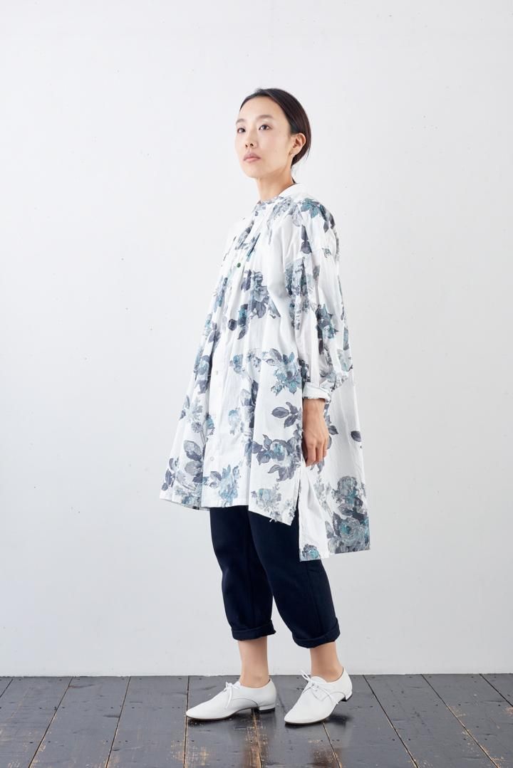 GASA* 月と花 スモックシャツ - poooL (online shop)