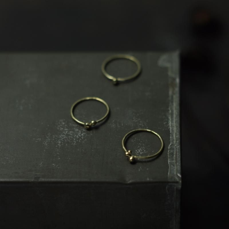 nakamura nazuki の sen ring - maru (3type) - poooL (online shop)
